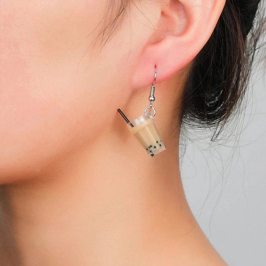 Bubble Tea Earring